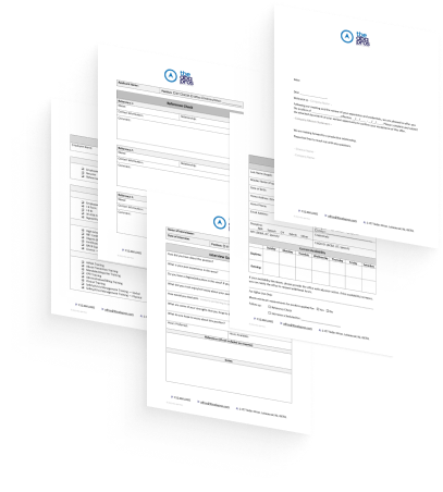 The ABA Pros Employee Intake Paperwork Library​